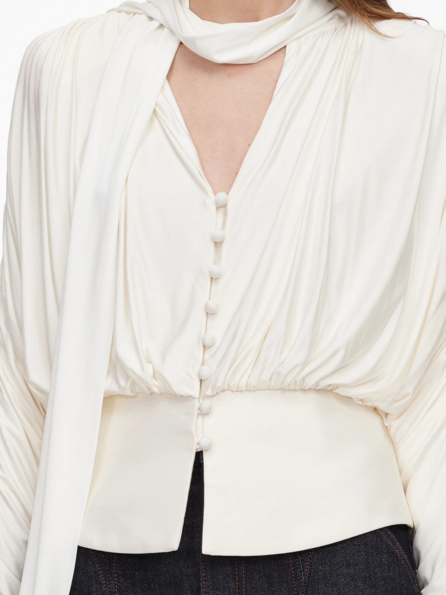 [SELF PORTRAIT] Blouse FW26 AW26009TBCCREAM