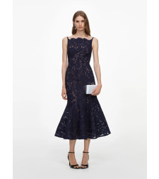 [SELF PORTRAIT] Sleeveless dress FW26 AW26043MNNAVY
