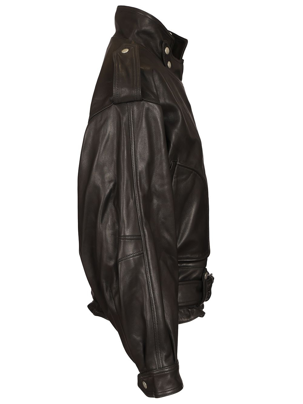 [Isabel Marant] Leather Jacket CO 26AVE0744FA-D3B04I01BK