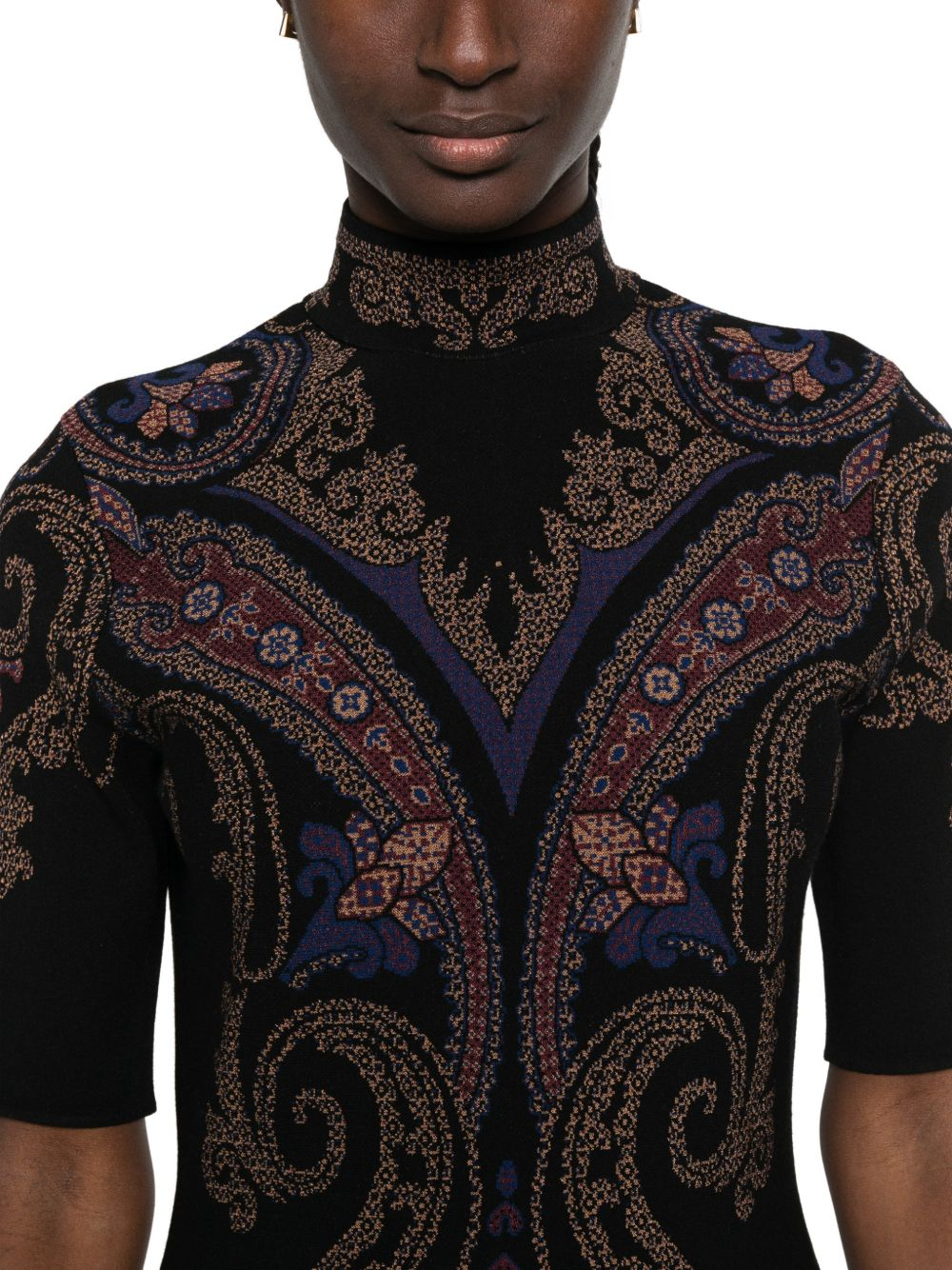 [Etro] Short sleeve dress FW26 WRKA0057AQ12MB0764
