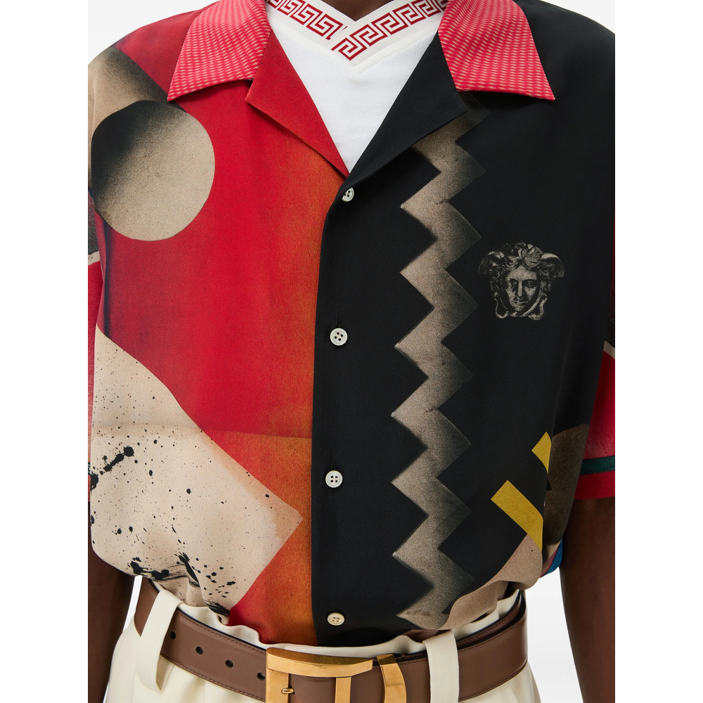 [Versace] Shirts Short Sleeve FW26 1A18727 1025703 5X000