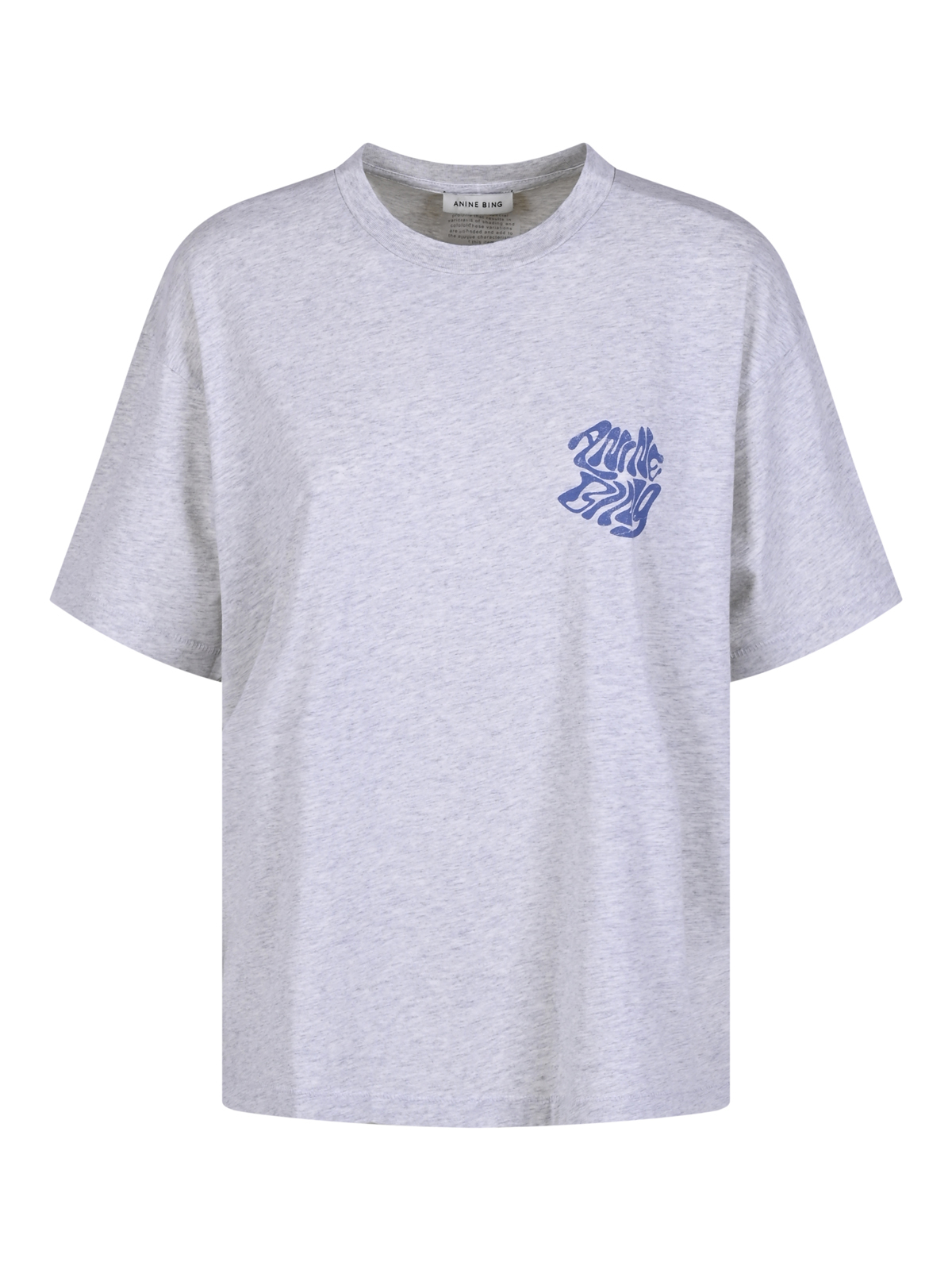 [Anine Bing] T-shirts Short Sleeve FW26 A0812929GRY1