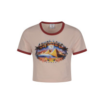 [Casablanca] T-shirts Short Sleeve FW26 WPF26JTS01001
