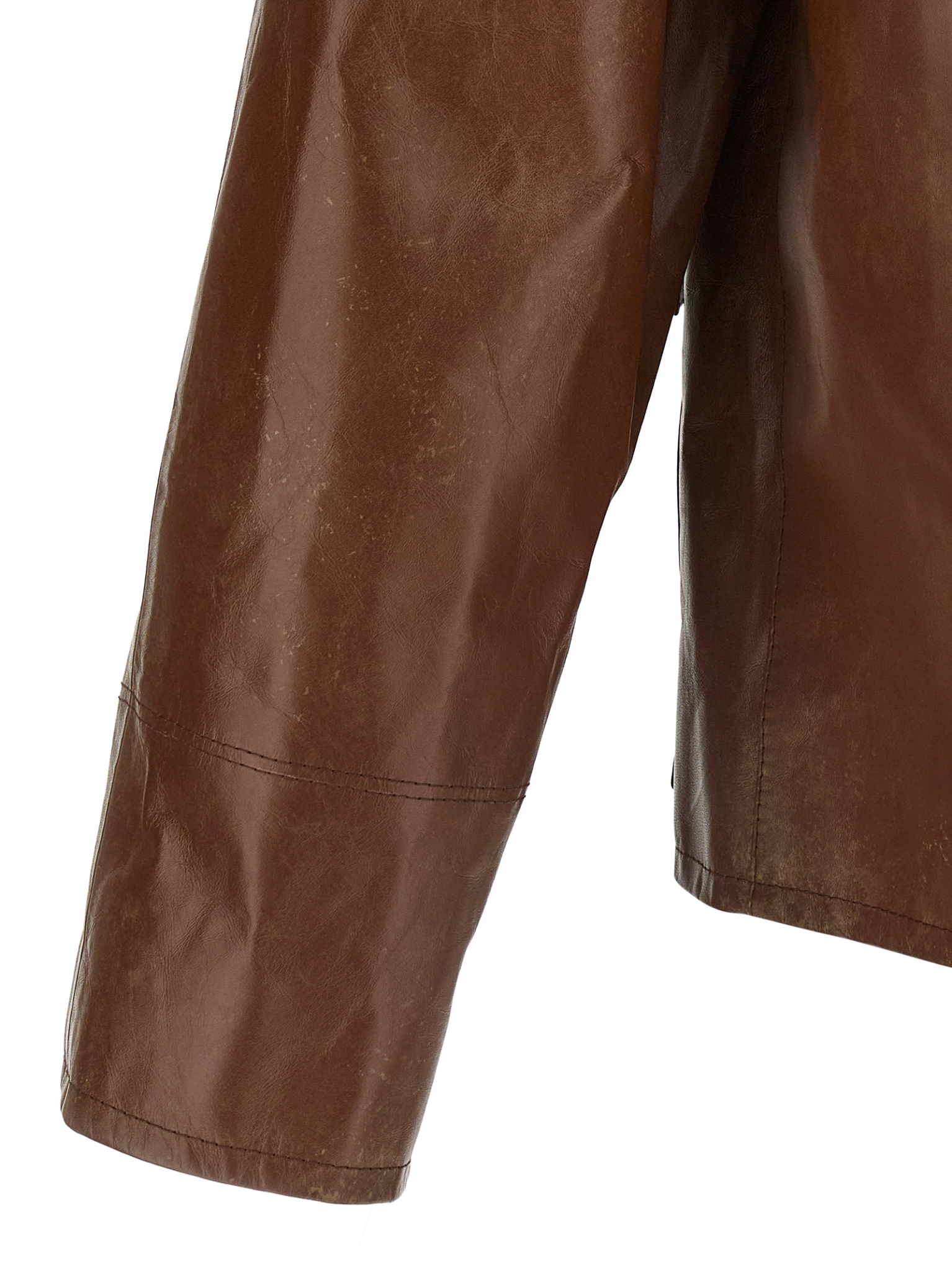 [Prada] Leather Jacket SS26 UPW603SOOO180OF0BW5