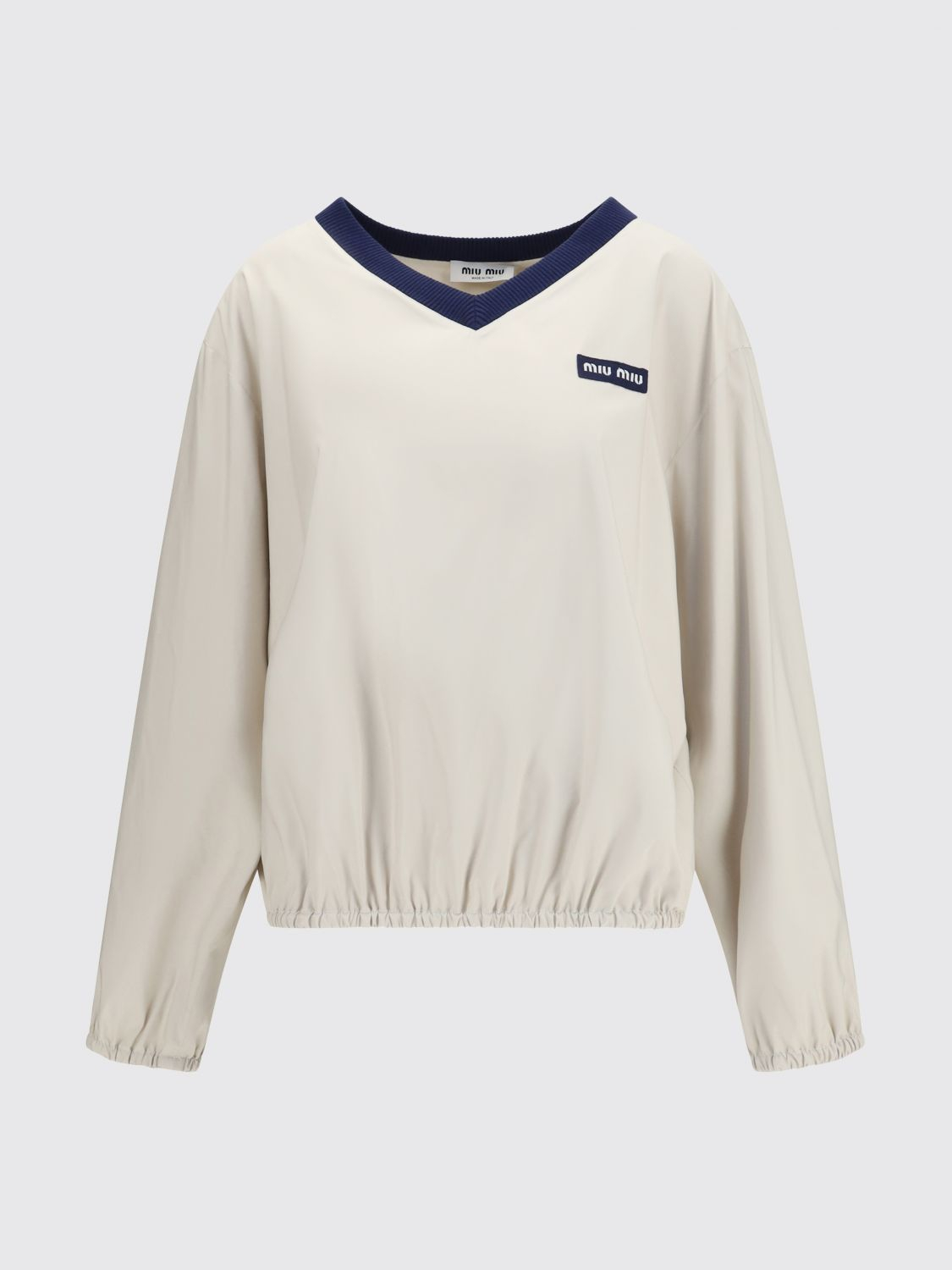 [Miu Miu] T-shirts Long Sleeve FW26 MT2247SOOO1904 F0D91
