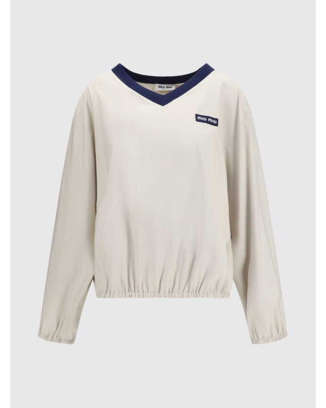 [Miu Miu] T-shirts Long Sleeve FW26 MT2247SOOO1904 F0D91