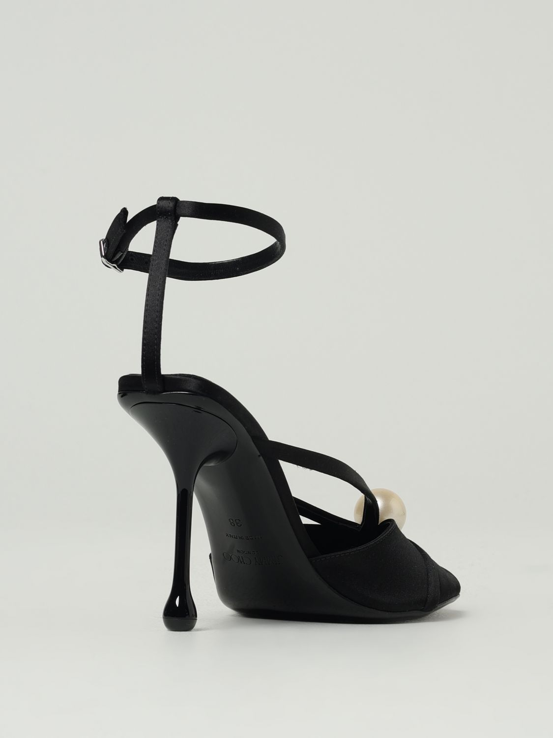 [Jimmy Choo] Sandals FW25 SIVA95AOD BLACK/WHITE