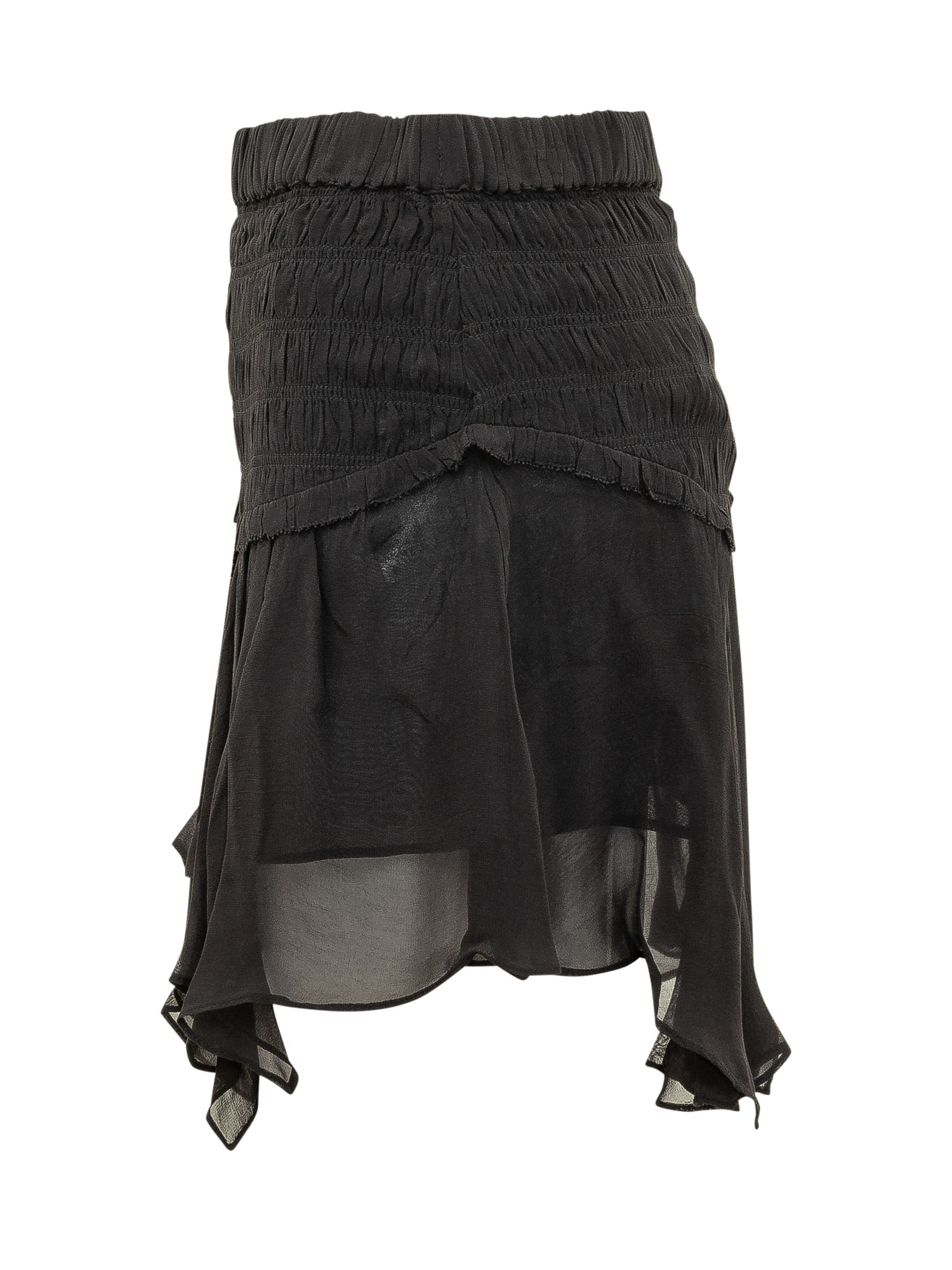 [Marant Etoile] Mini skirt FW26 26AJU0541FAD3J01E 01BK