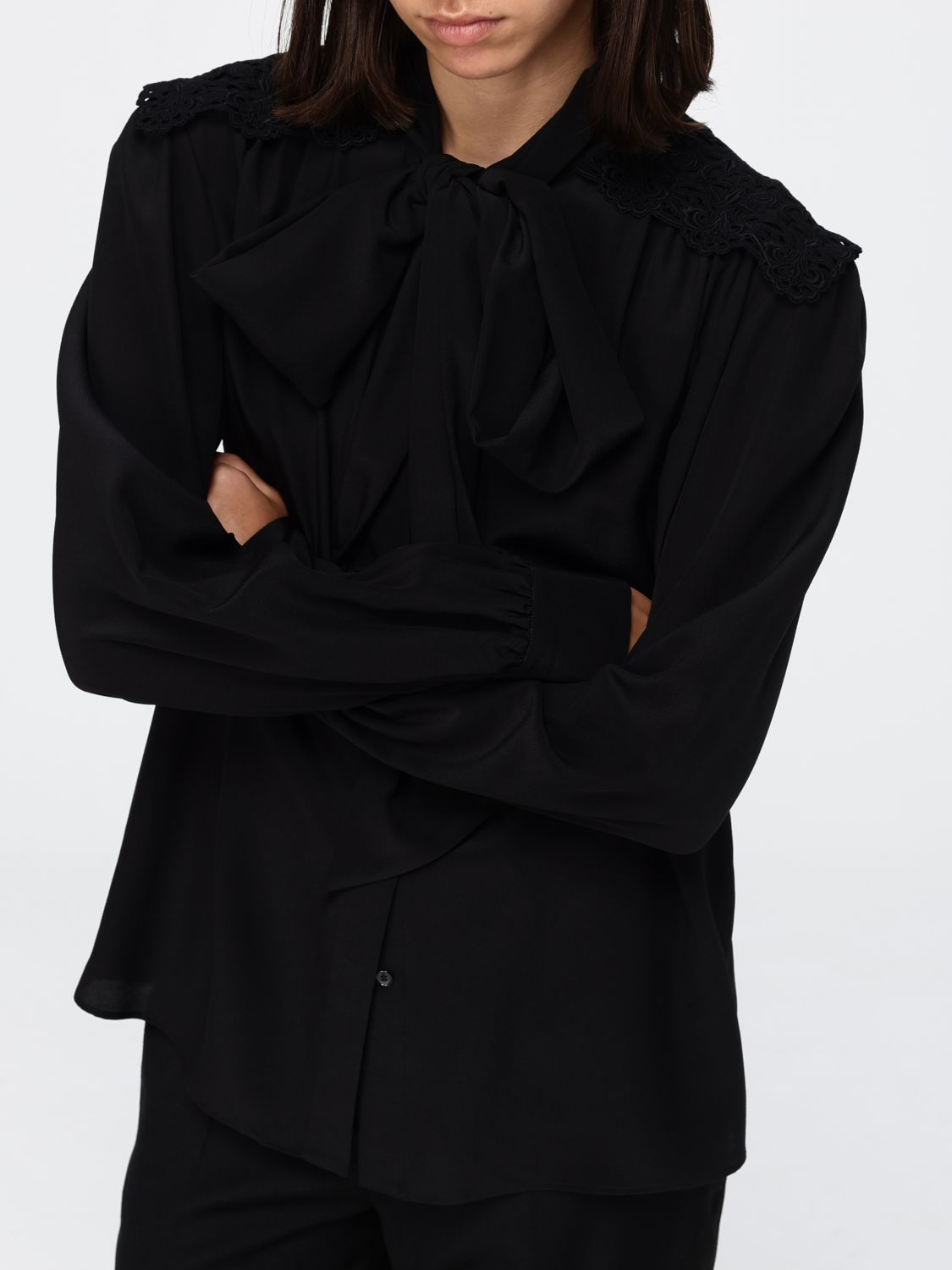 [Chloe] Shirts Long Sleeve FW26 CH26AHT30005 001