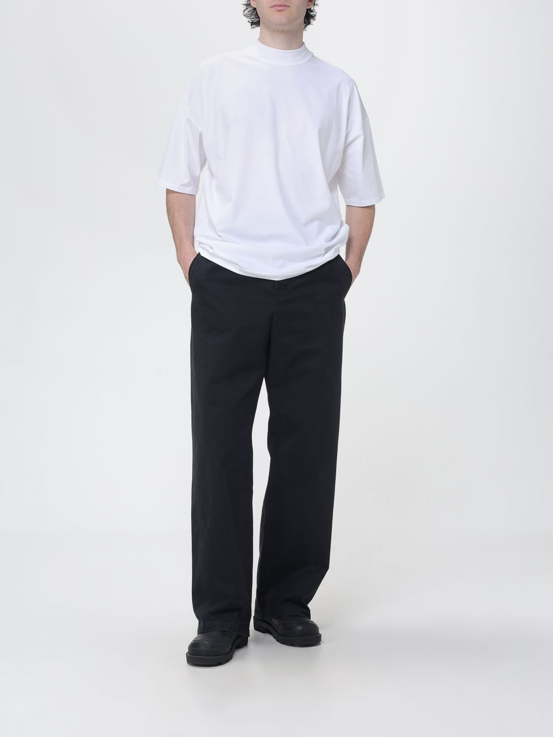 [Jil Sander] T-shirts Short Sleeve FW26 J22GC0266J45084 100