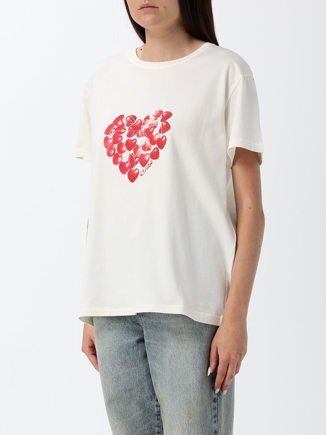 [Chloe] T-shirts Short Sleeve FW26 CH26AJH41880 107