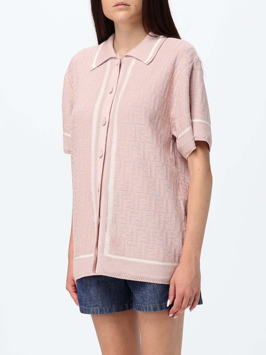 [Fendi] T-shirts Short Sleeve FW26 FZE584AV8Q F1WX8