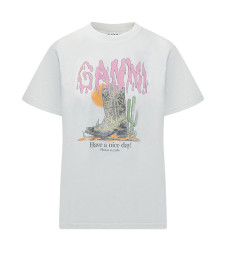 [GANNI] T-shirts Short Sleeve SS26 A1050075 151