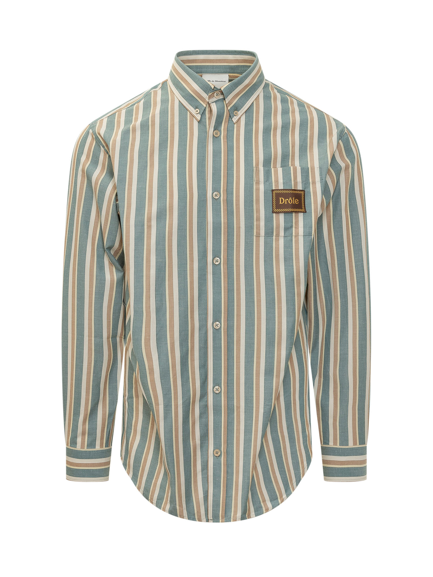 [DROLE DE MONSIEUR] Shirts Short Sleeve SS26 KSH240CO281 WG