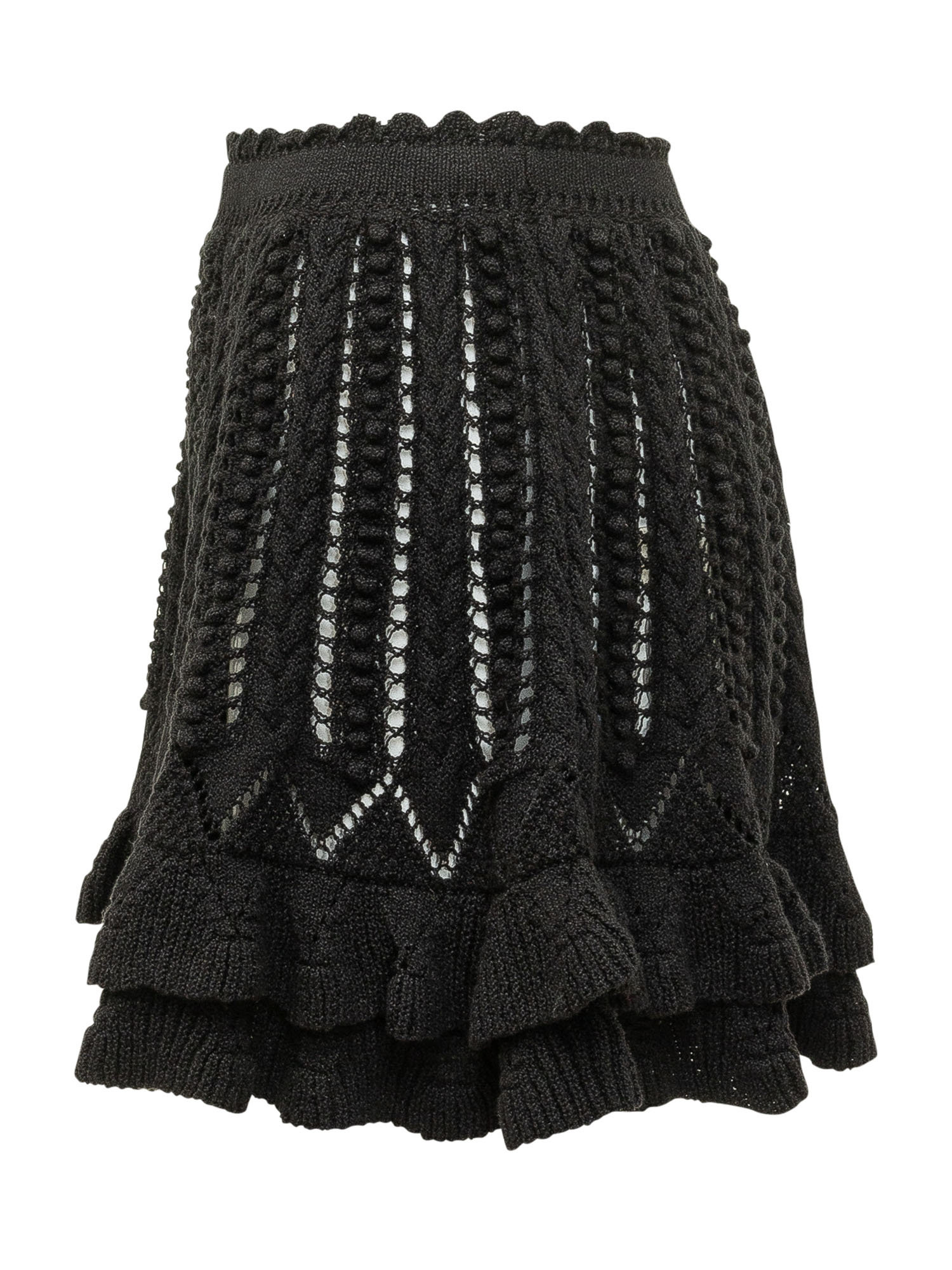 [Marant Etoile] Mini skirt SS26 26PJU0473FAD1L04E 01BK