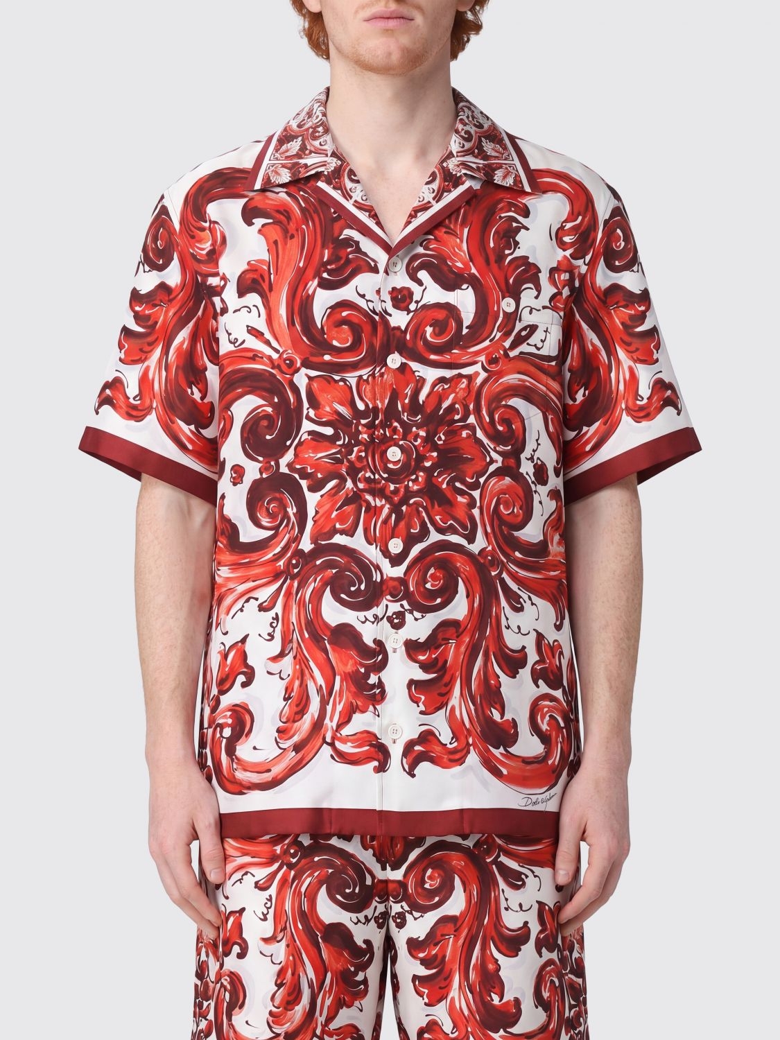 [Dolce & Gabbana] Shirts Short Sleeve FW26 G5JH9THI133 ID5DQ