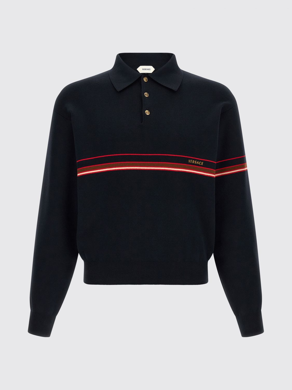[Versace] T-shirts Long Sleeve FW26 10257441A18340 1U040