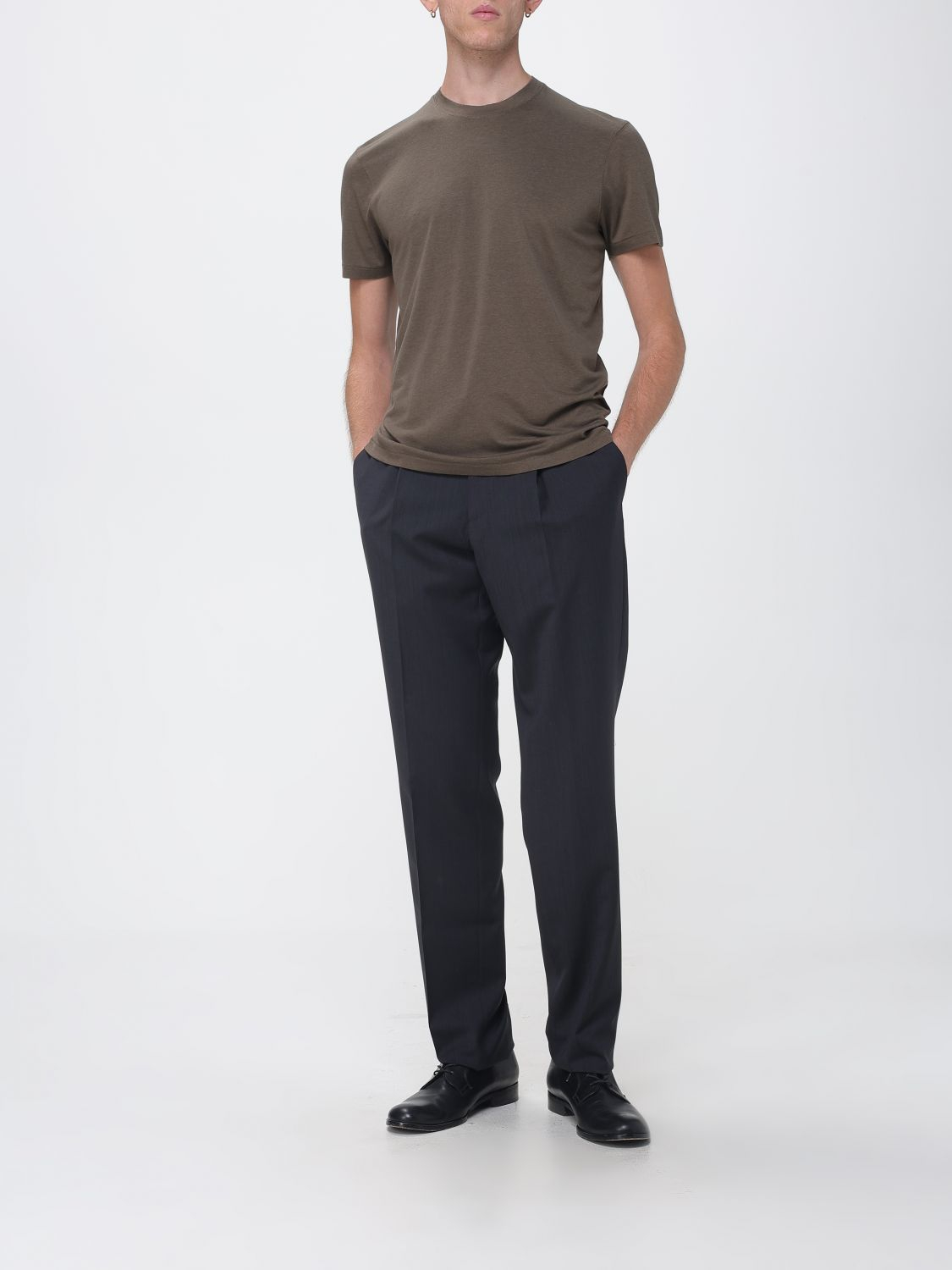 [Tom Ford] T-shirts Short Sleeve FW26 JCS004JMT012 GAV