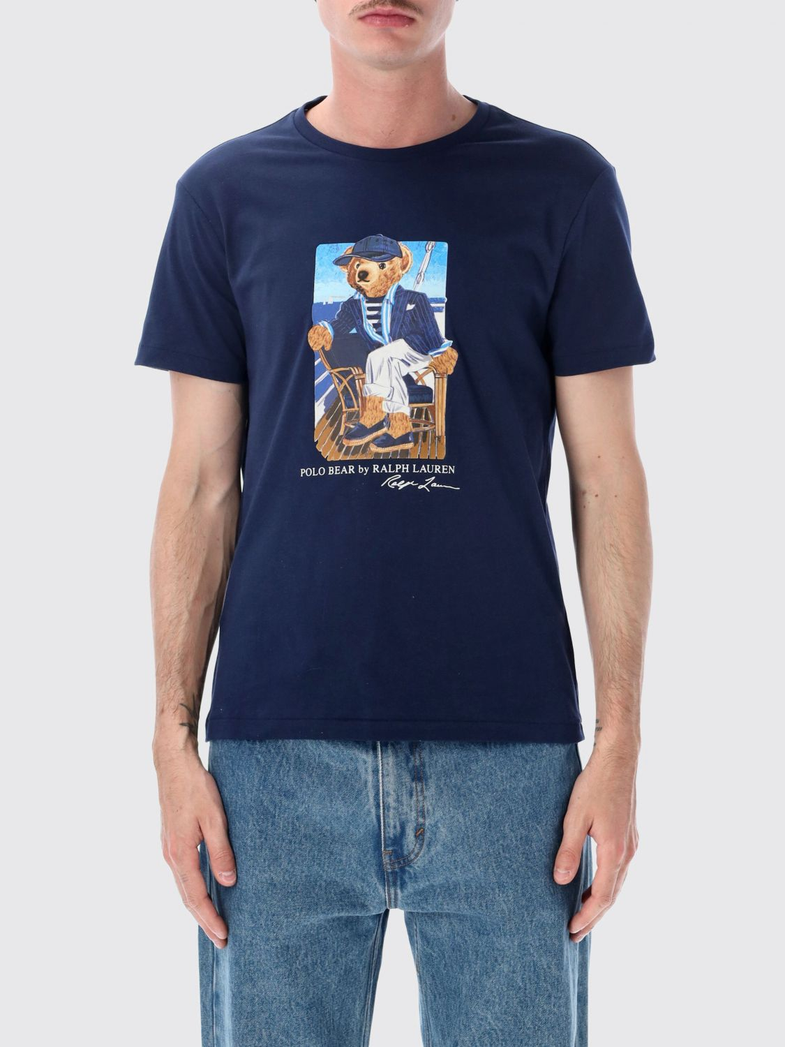 [Polo Ralph Lauren] T-shirts Short Sleeve FW26 710B21964 001