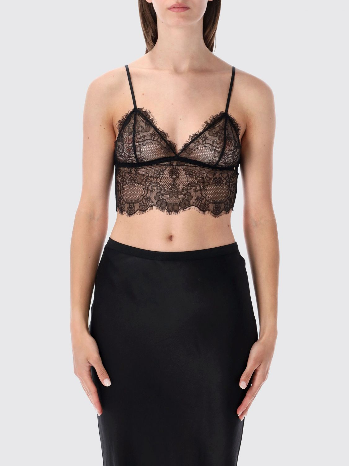 [Anine Bing] Tank top FW26 A100224000 BLACK