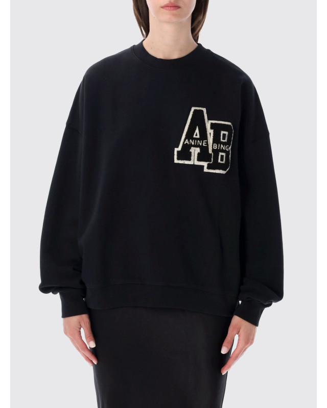 [Anine Bing] Sweatshirt FW26 A0810074 BLK1