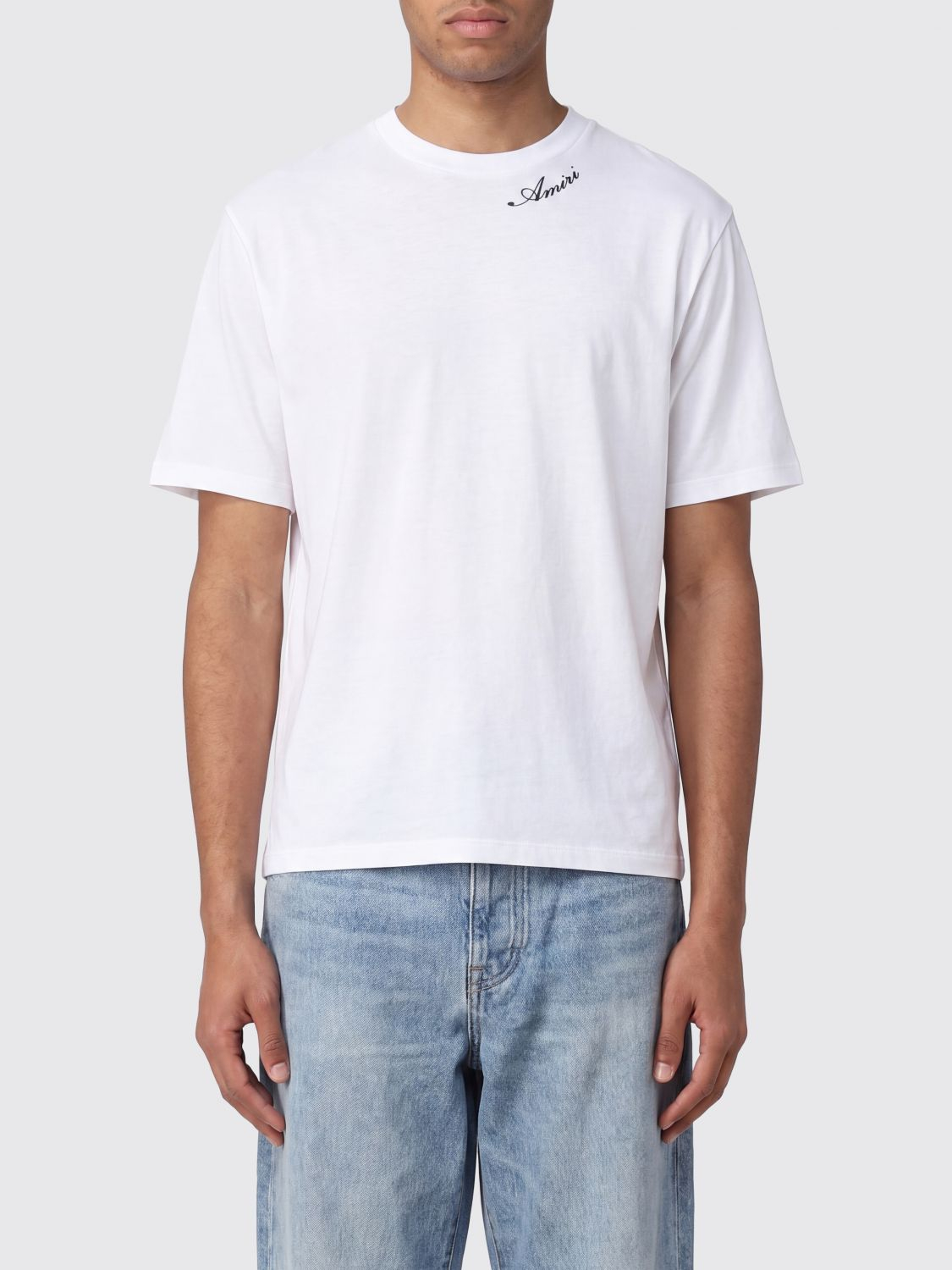[Amiri] T-shirts Short Sleeve FW26 AMTOJR1164 WHITE