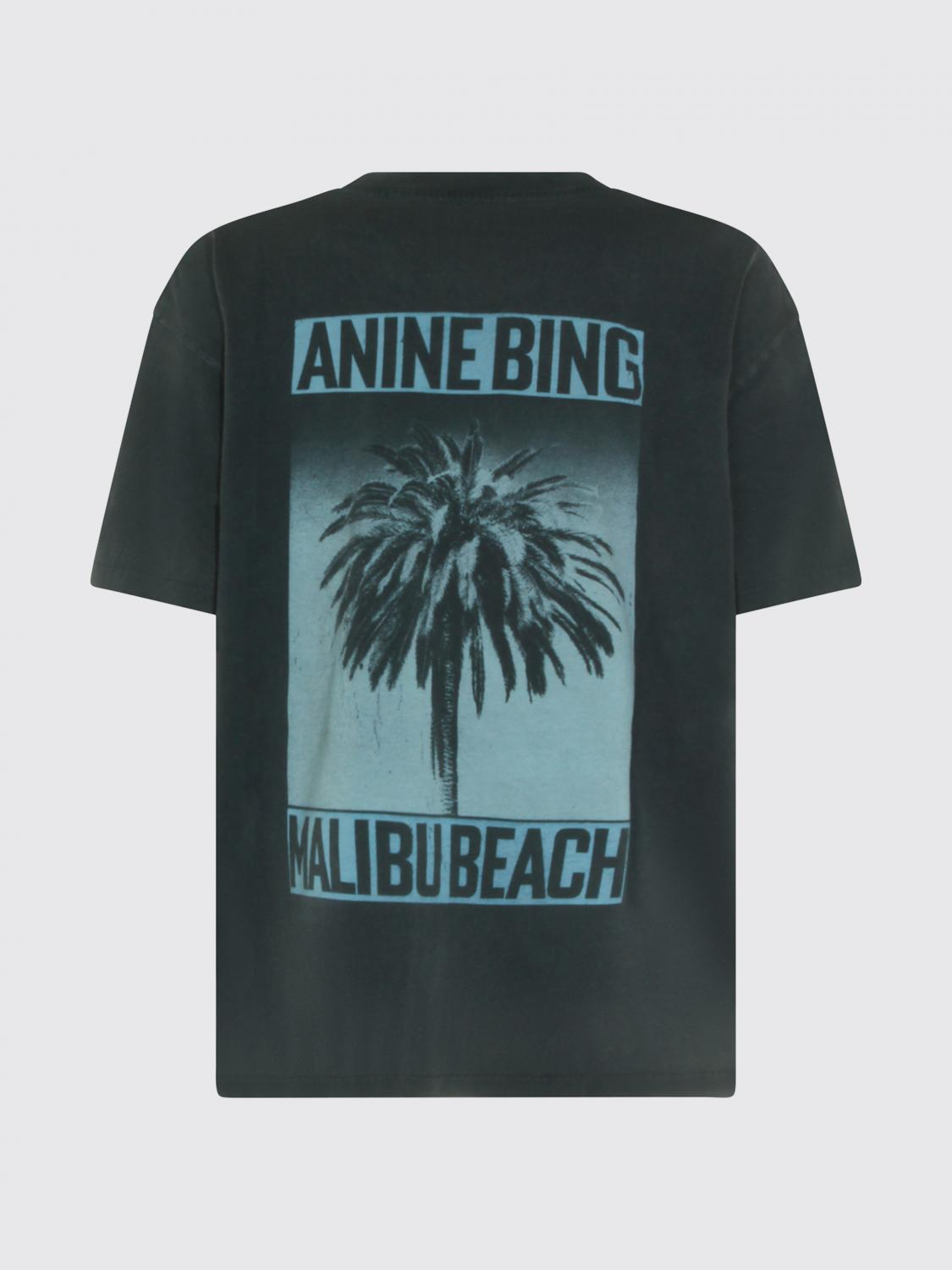 [Anine Bing] T-shirts Short Sleeve FW26 A0812312 WBL1