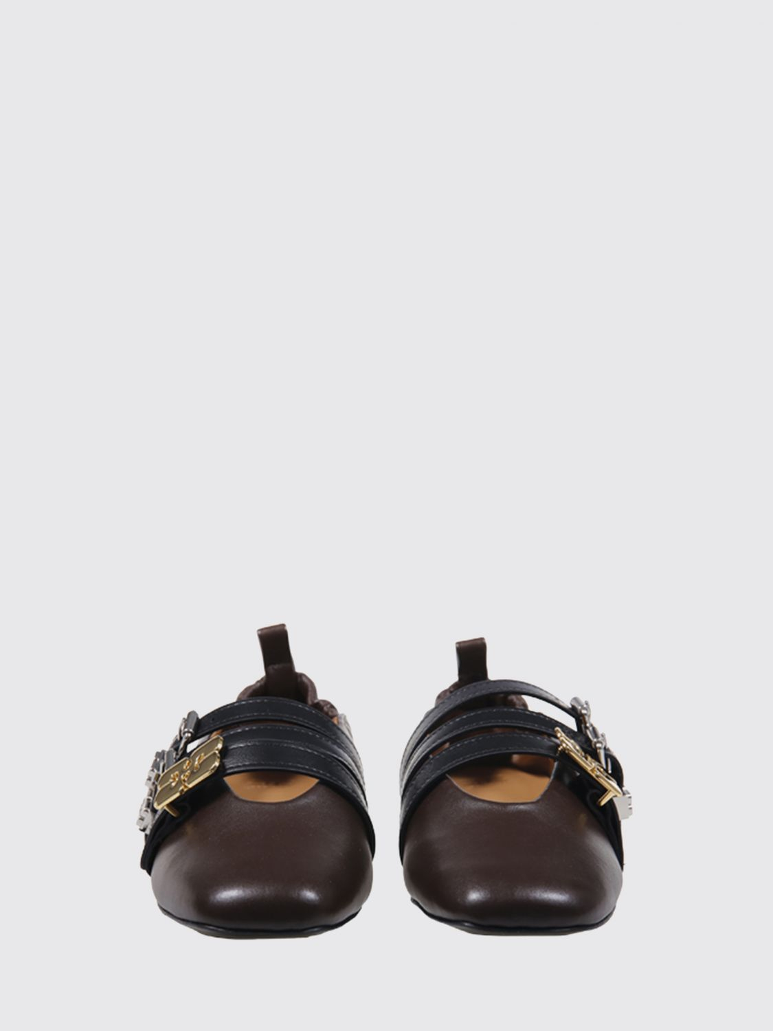 [GANNI] Flat shoes FW26 D1020001 ZWX