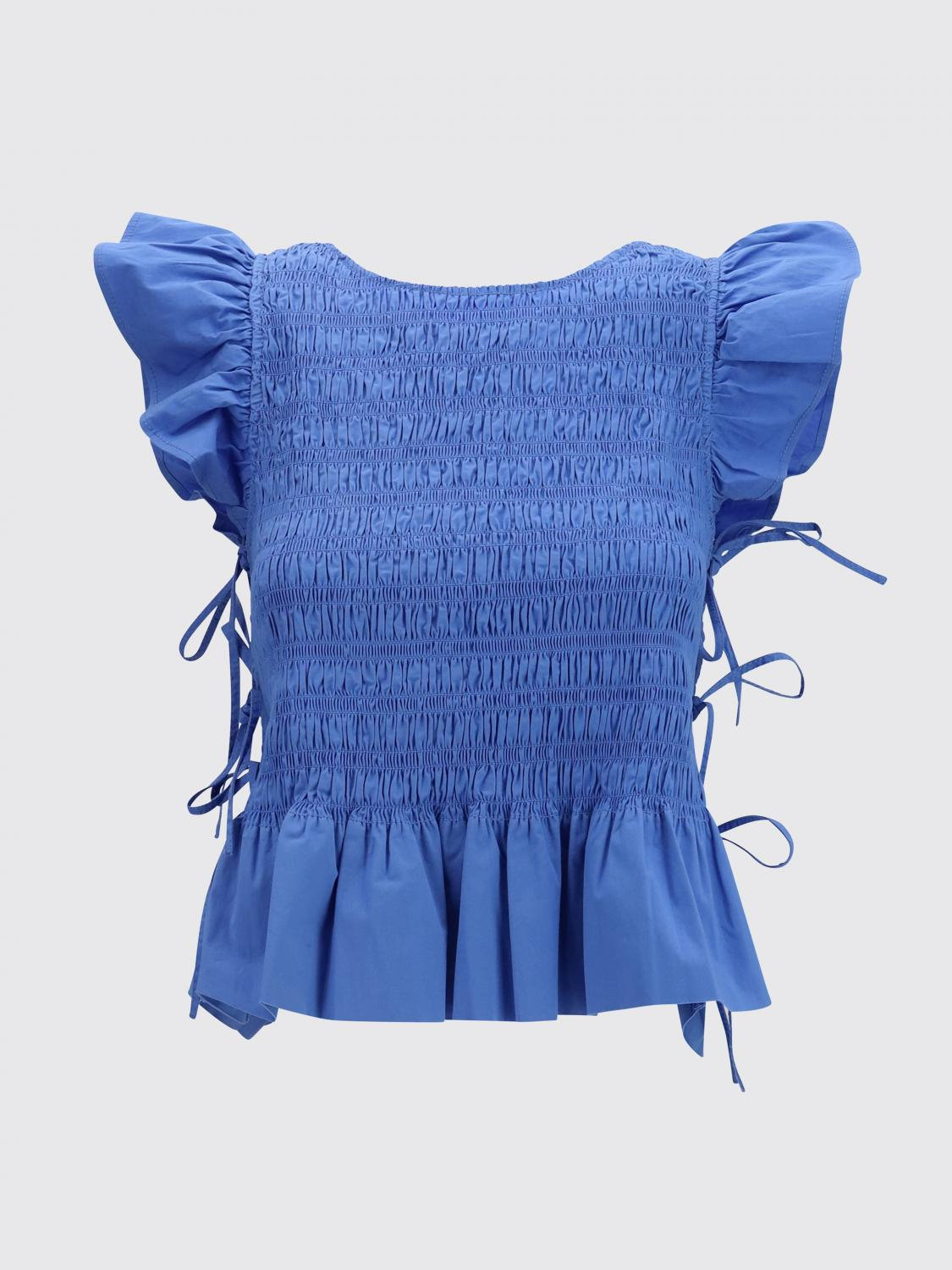 [GANNI] T-shirts Sleeveless FW26 A1040422 591