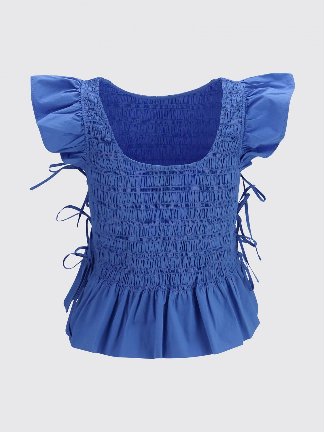 [GANNI] T-shirts Sleeveless FW26 A1040422 591