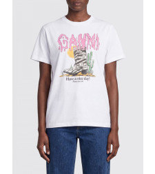 [GANNI] T-shirts Short Sleeve FW26 A1050253 151