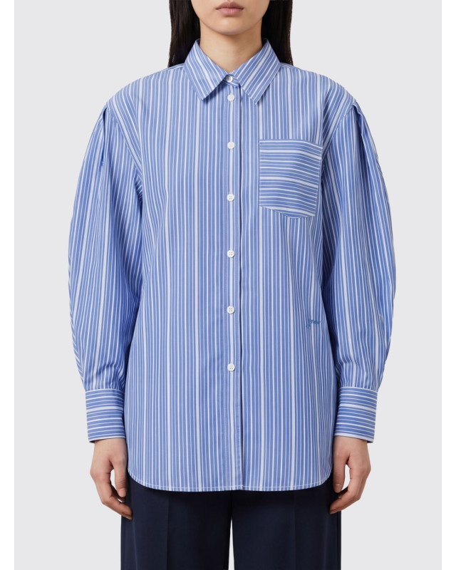 [GANNI] Shirts Long Sleeve FW26 A1140007 ZWF