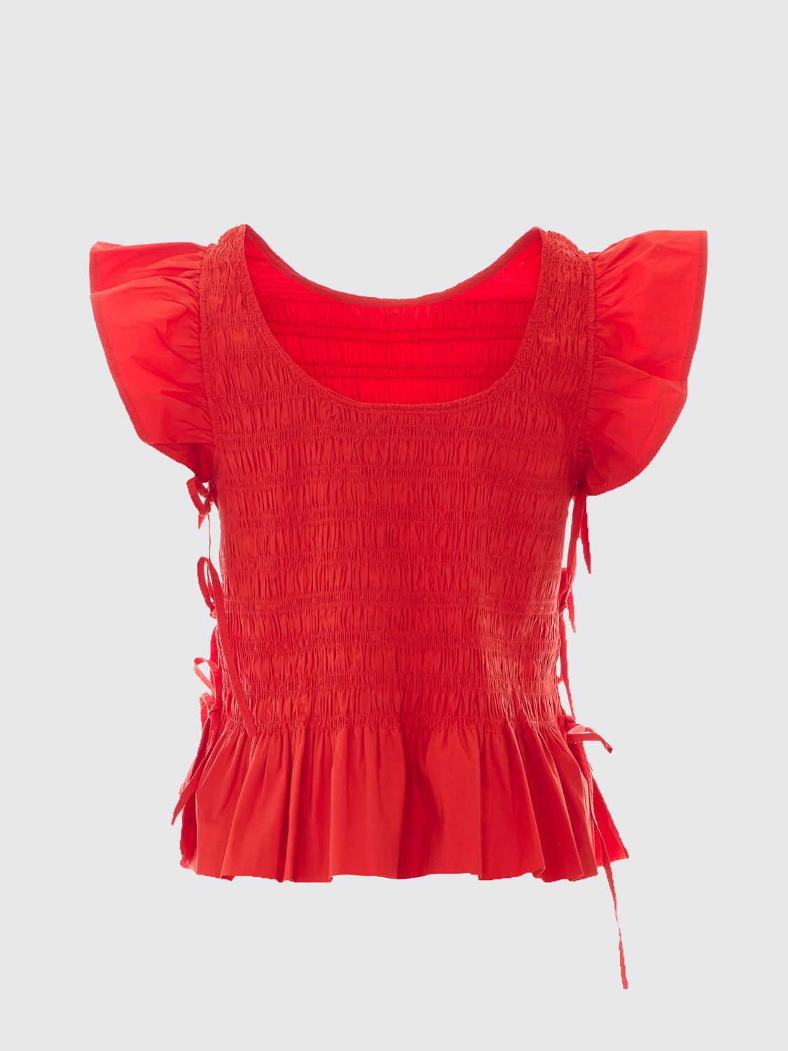 [GANNI] T-shirts Short Sleeve FW26 A1040422 06P