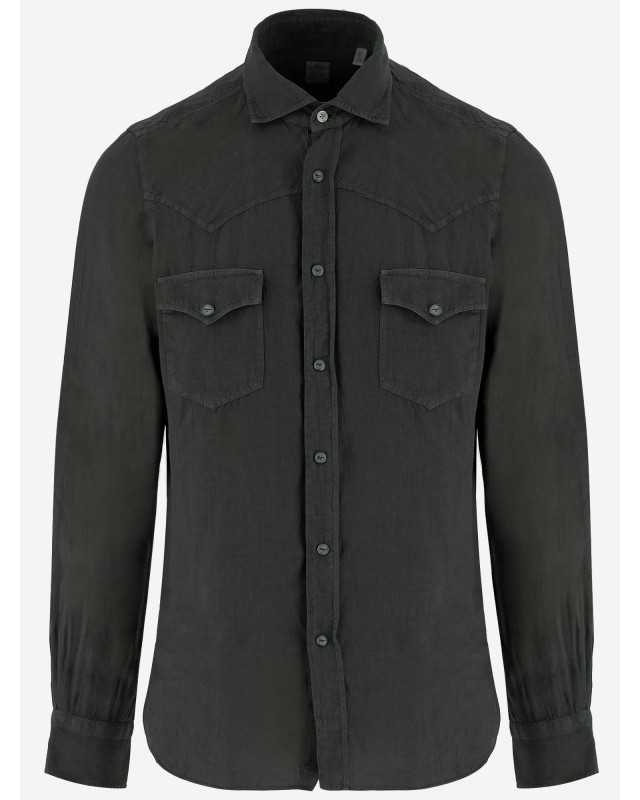 [Finamore] Shirts Long Sleeve SS26 P6001G208