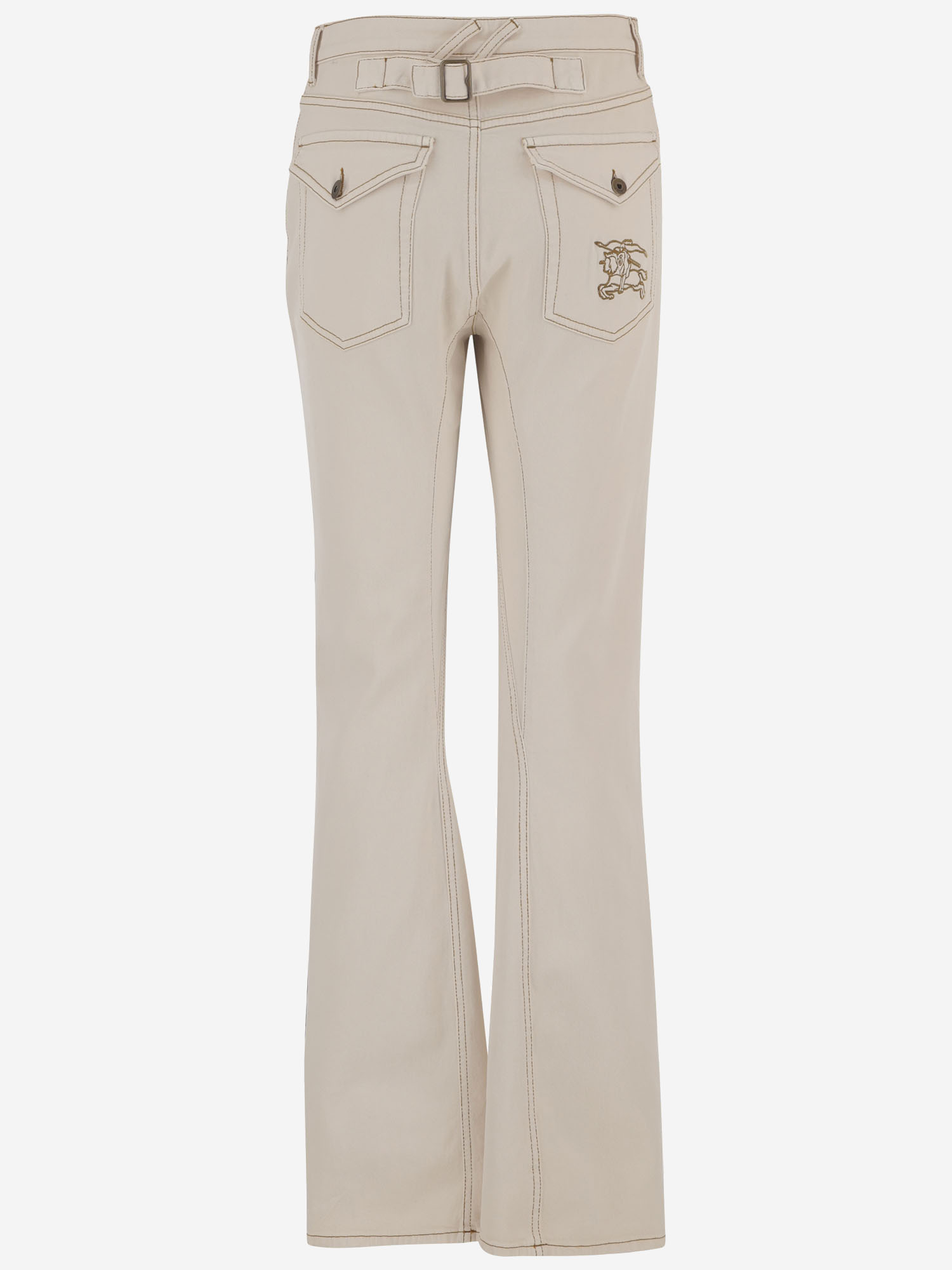 [Burberry] Trousers SS26 8118523CERAMICWHITE
