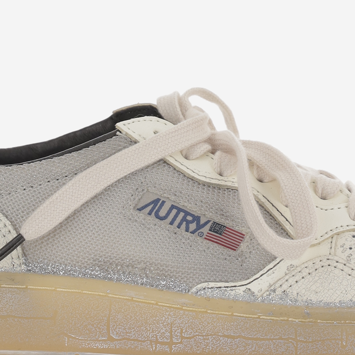 [AUTRY] Sneakers SS26 AVLWME01MESHLEATBLKSILV