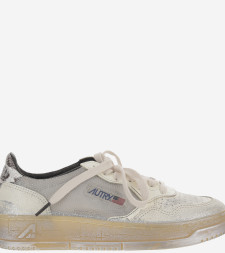 [AUTRY] Sneakers SS26 AVLWME01MESHLEATBLKSILV