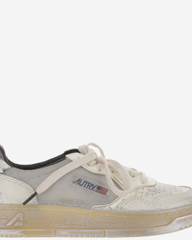 [AUTRY] Sneakers SS26 AVLWME01MESHLEATBLKSILV