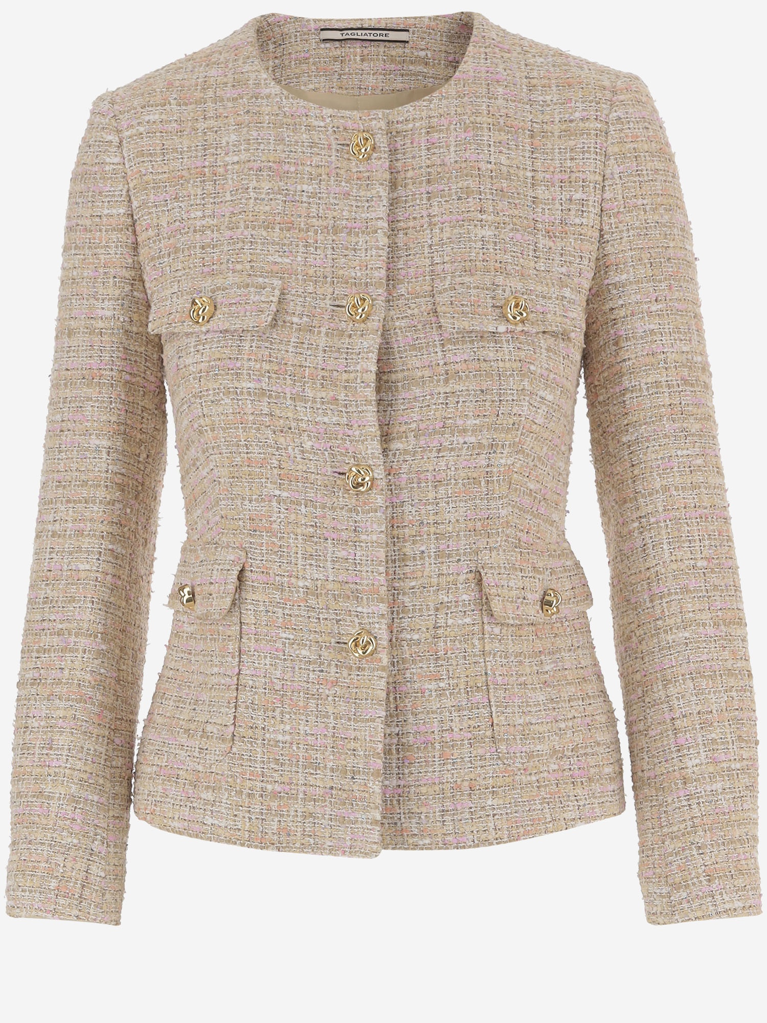 [TAGLIATORE] Tweed jacket SS26 JODIE160074A1277
