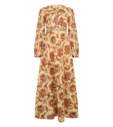 [Zimmermann] Long sleeve dress FW26 8439DSS261_CRMJAC
