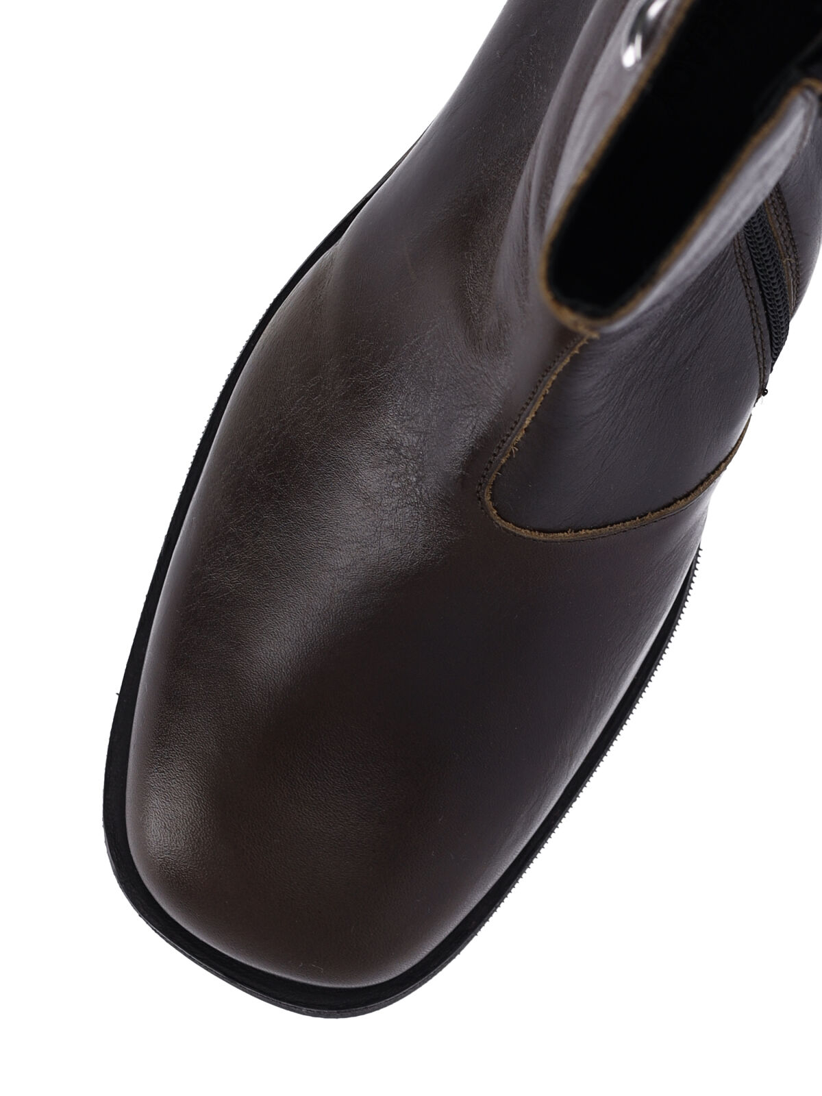 [Our Legacy] Ankle boots FW26 A2267CDODEEP OLIVE LEATHER