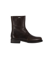 [Our Legacy] Ankle boots FW26 A2267CDODEEP OLIVE LEATHER