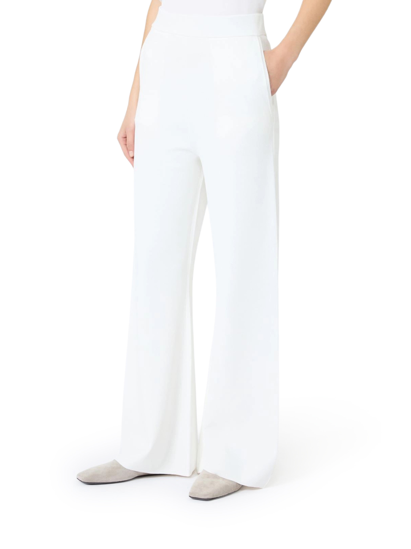 [Max Mara] Trousers FW26 2621336011600001 WHITE