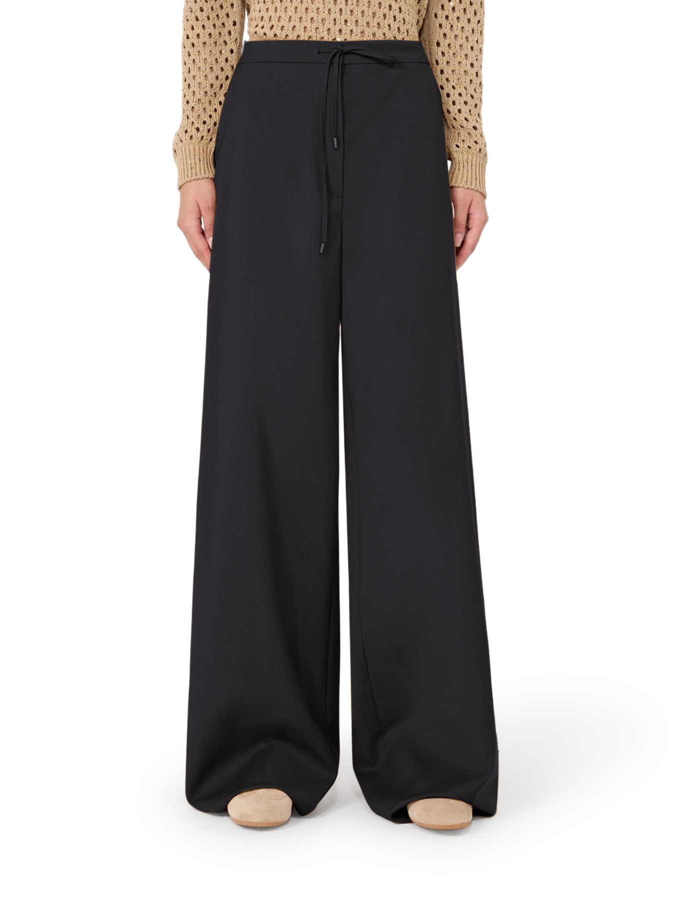 [MAX MARA STUDIO] Trousers FW26 2626136031600010 BLACK