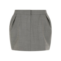 [MAGDA BUTRYM] Mini skirt FW26 305726GREY