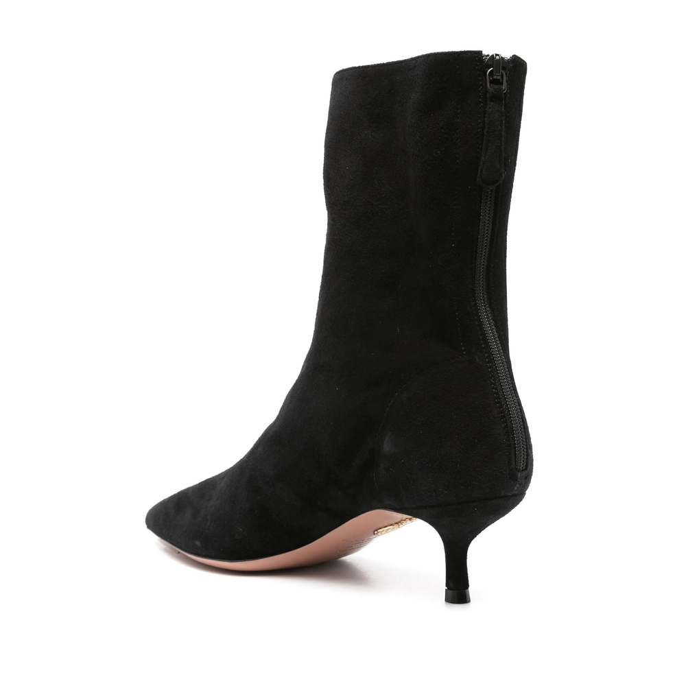 [Aquazzura] Boots FW26 MNRMIDB0 SUE-000 BLACK