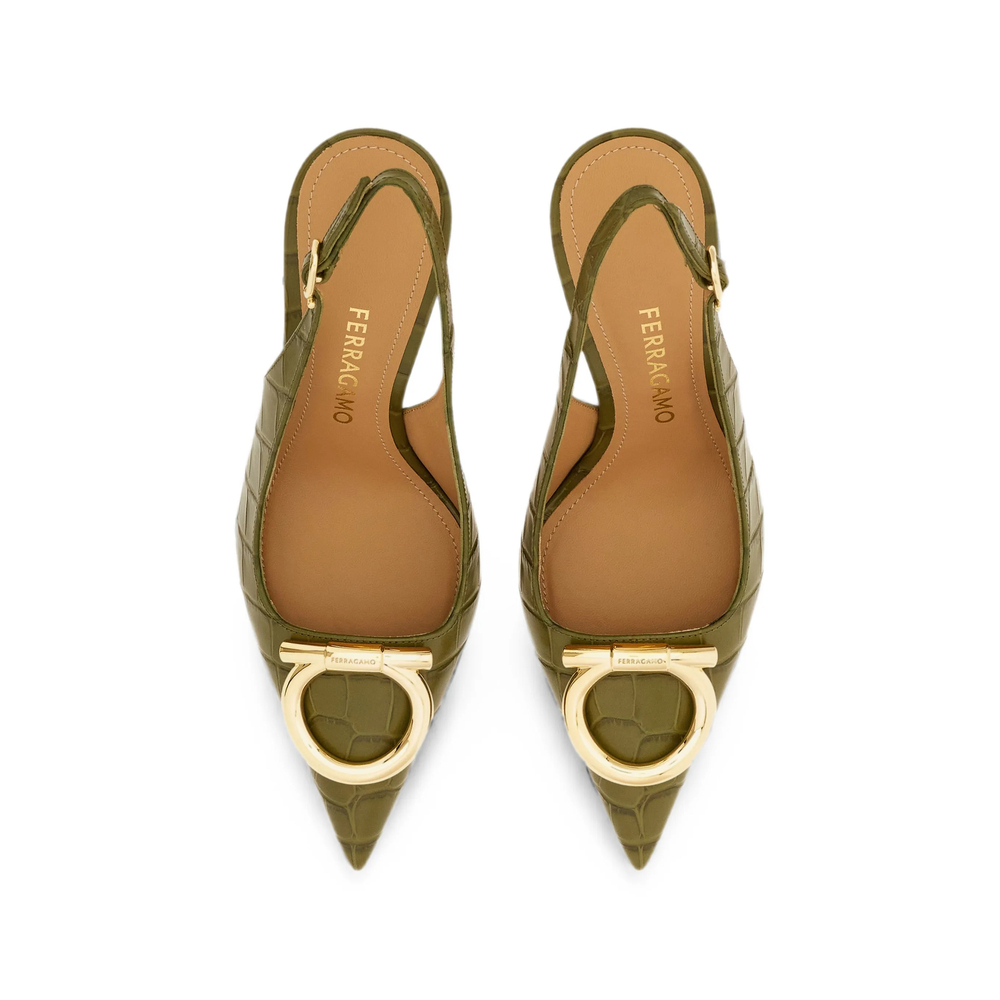 [Ferragamo] Slingback FW26 01L945 0794993 1C NEOLI