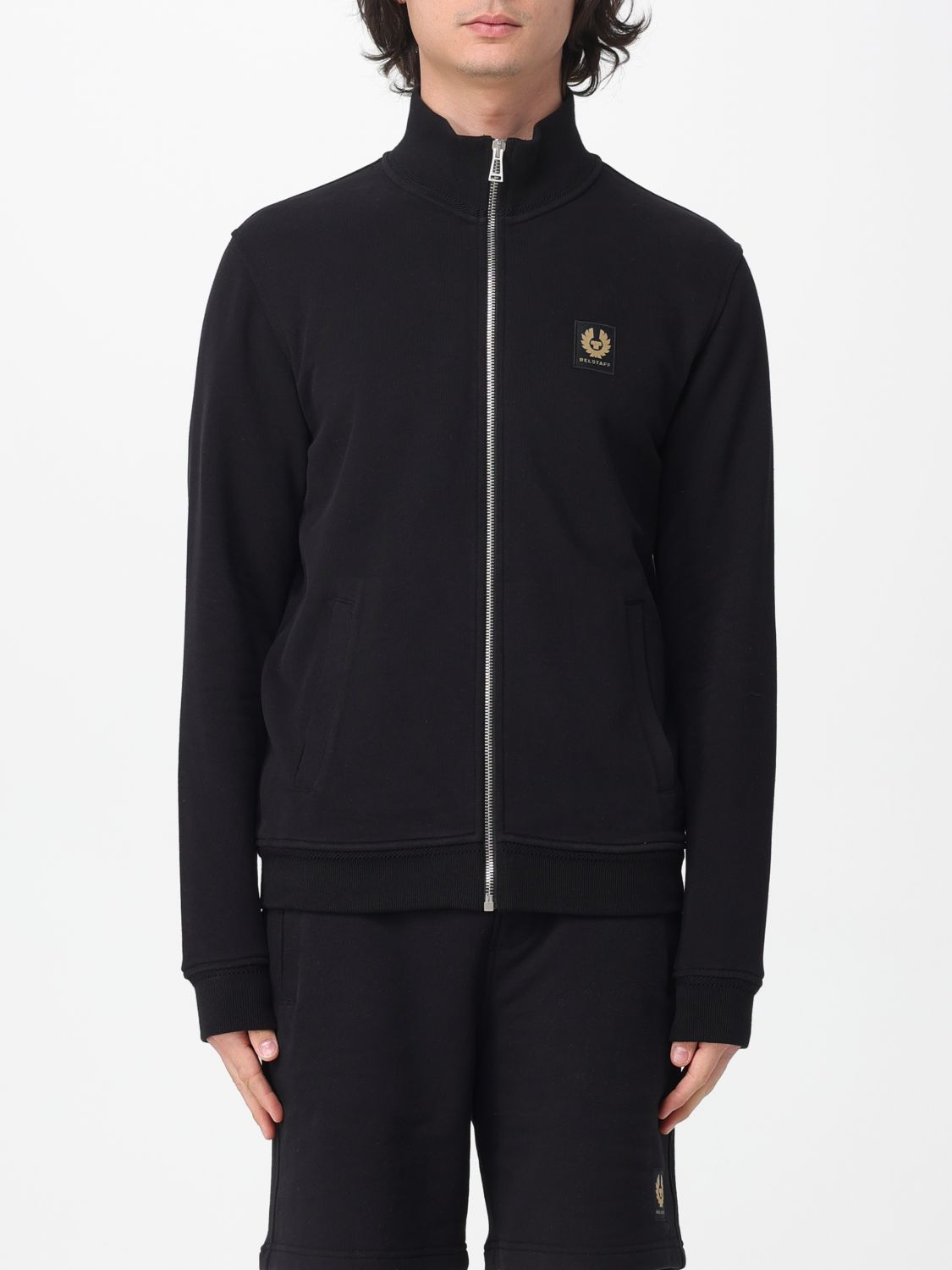[Belstaff] Sweatshirt SS26 100050 BLACK