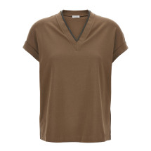[Brunello Cucinelli] T-shirts Short Sleeve FW26 MPT18BD222C8705