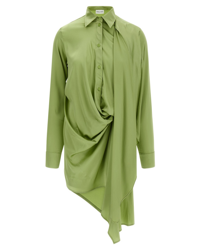 [VAILLANT] Long sleeve dress SS26 DR150PISTACHIO